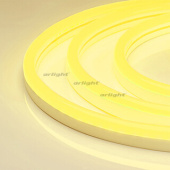 Ленты светодиодные лента светодиодная "гибкий неон" arl-cf2835-u15m20-24v yellow (26x15mm) | 021528 | arlight выгодная цена