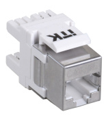 Розетки, адаптеры и модули Keystone модуль keystone jack кат.5e ftp, idc dual, вертикальная заделка | cs1-1c5ef-d2 | itk выгодная цена