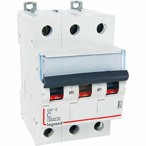 1Модульное оборудование (выключатели, УЗО, АВДТ,  УЗДП) выключатель автоматический трехполюсный dx3-e 6000 13а c 6ка | 407290 | legrand выгодная цена