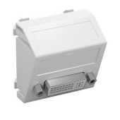 Розетки, выключатели, звонки электрические мультимедийная рамка dvi modul45 (белый) (mts-dvi s rw1) | 6104742 | obo bettermann выгодная цена