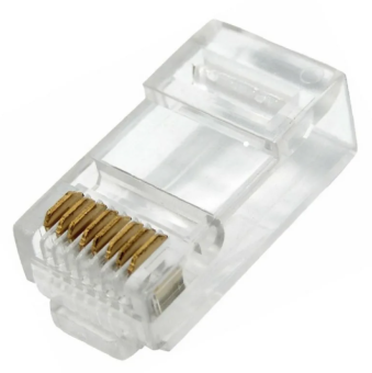 1Разъемы RJ джек simple rj-1-s rj-45 8p8c cat 5e | б0048300 | эра выгодная цена
