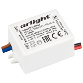 Ленты светодиодные блок питания arj-ke13300-pfc-triac-a (4w, 300ma) (arlight, ip44 пластик, 5 лет) | 028275 | arlight выгодная цена