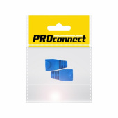 Разъемы RJ защитный колпачок для штекера 8р8с (rj-45), синий (2шт.) (пакет) proconnect | 05-1209-8 | proconnect выгодная цена