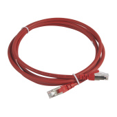 Шкафы и стойки телекоммуникационные 19 коммутационный шнур rj 45 - категория 6а - s/ftp - lszh - экранированный - 2 м - красный | 051871 | legrand выгодная цена