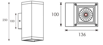 1Светильники (Осветительные приборы) светильник tetra led 2x13 d12 3000k | 1100100050 | световые технологии выгодная цена