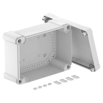 1Коробки распределительные распределительная коробка x25c, ip 67, 286x202x126 мм, сплошная стенка | 2005474 | obo bettermann выгодная цена