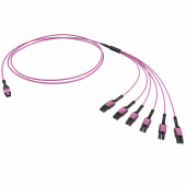 Патч-корды оптическая разветвительная сборка 12ов 50/125 om4, 1xmtp pro(12)/6хlc duplex uniboot, 2м (предустановленная конфигурация: mtp male, тип полярности - п выгодная цена
