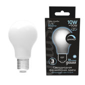 Лампы (источники света) лампа светодиодная led 10вт e27 220в 4100к a60, диммируемая | 102202210-d | gauss выгодная цена
