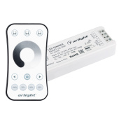 Ленты светодиодные диммер smart-dim-set-ring (12-24v, 1x8a, пду 2.4g) (arlight, ip20 пластик, 5 лет) | 034786 | arlight выгодная цена