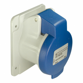 1Разъемы промышленные панел роз винт 32a 3p-n-e 200-250 ip44 | pkf32g425 | schneider electric выгодная цена
