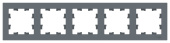 Розетки, выключатели, звонки электрические atlasdesign грифель рамка 5-ая, универсальная | atn000705 | se выгодная цена