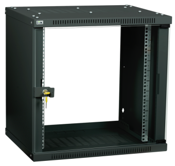 1Шкафы и стойки телекоммуникационные 19 шкаф linea we 6u 550x350мм дверь стекло черный | lwe5-06u53-gf | itk выгодная цена