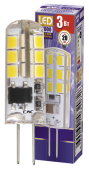 Лампы (источники света) лампа светодиодная led 3вт g4 220в 4000к pled-g4 капсульная | 1032072 | jazzway выгодная цена