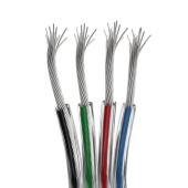 Ленты светодиодные шлейф питания arl-18awg-clear-4wire-cu (arlight, -) | 034962 | arlight выгодная цена