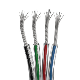 1Ленты светодиодные шлейф питания arl-18awg-clear-4wire-cu (arlight, -) | 034962 | arlight выгодная цена