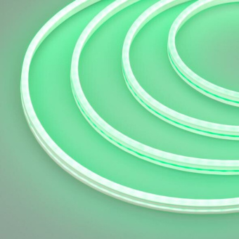 1Ленты светодиодные гибкий неон galaxy-1206-5000cfs-2835-100 12v green (12x6mm, 12w, ip67) (arlight, 12 вт/м, ip67) | 029356 | arlight выгодная цена
