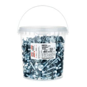 1Крепёж саморез кр zp св. 5,5х32 (250 шт) - ведро ( 1,935 кг) | 104752 | tech-krep выгодная цена