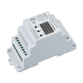 Ленты светодиодные декодер smart-k36-dmx (12-24v, 4x5a, din) | 028409 | arlight выгодная цена