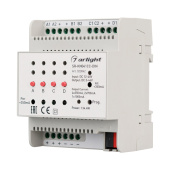 Ленты светодиодные контроллер тока sr-kn041cc-din (12-48v, 4x350/700ma) | 023042 | arlight выгодная цена