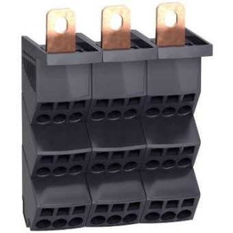 1Шкафы, боксы и аксессуары распр.колод. polybloc, 250 a, 3 полюса | 04033 | schneider electric выгодная цена