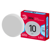 Лампы (источники света) лампа светодиодная led gx-10w-840-gx53 r (диод, таблетка, 10вт, нейтр, gx53) | б0050605 | эра выгодная цена