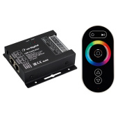 Ленты светодиодные контроллер vt-s17-4x6a (12-24v, пду овал, rf) | 023322 | arlight выгодная цена