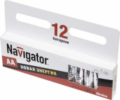 Элементы питания и аккумуляторы элемент питания 94 782 nbt-ne-lr6-bp12 | 94782 | navigator выгодная цена