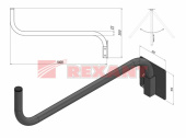 Кронштейны и мачты для антенн кронштейн поворотный 1 м «севастополь-2» | 34-0598 | rexant выгодная цена