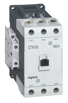 1Коммутационная аппаратура контактор ctx3 100 3p 100a (ac-3) 2но2нз =48в | 416223 | legrand выгодная цена