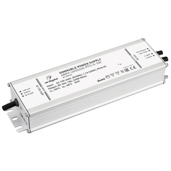 1Ленты светодиодные блок питания arpv-uh24240-pfc-0-10v (24v, 10.0a, 240w) | 024143 | arlight выгодная цена