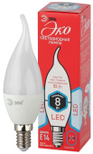 Лампы (источники света) лампа светодиодная red line eco led bxs-8w-840-e14 | б0040884 | эра выгодная цена