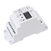 Ленты светодиодные диммер smart-d19-dim-push-din (230v, 2a, triac, 2.4g) (arlight, ip20 пластик, 5 лет) | 032994 | arlight выгодная цена