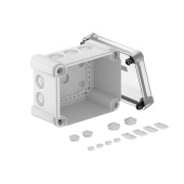 Коробки распределительные распределительная коробка x10, ip 67, 191х151х126 мм, с прозрачной крышкой | 2005066 | obo bettermann выгодная цена