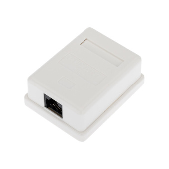 1Розетки, адаптеры и модули Keystone рoзетка компьютерная внешняя, 1-порт rj-45 (8p8c), utp неэкранированная, категория 6, | 03-0132 | rexant выгодная цена