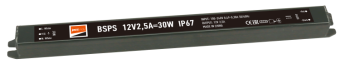 1Ленты светодиодные драйвер для светодиодной ленты led bsps 12v2,5a=30w (new) влагозащищенный ip67 | 3329259a | jazzway выгодная цена