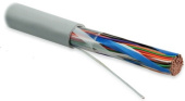 Кабель витая пара (UTP, FTP) uutp50-c3-s26-in-pvc-gy кабель витая пара, неэкранир. u/utp, категория 3, 50 пар (26 awg),одножил. (solid), pvc, серый | 36546 | hyperline выгодная цена