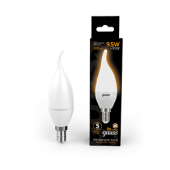 Лампы (источники света) лампа светодиодная gauss led свеча на ветру e14 9.5w 890lm 3000k | 104101110 | gauss выгодная цена