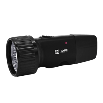 1Фонари фонарь прожекторный аккумуляторный mla 01-b 5led 120lm 6ч 2 режима, з/у 230в черный | 4690612031736 | in home выгодная цена