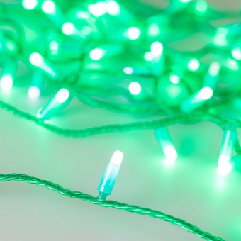 1Ленты светодиодные светодиодная гирлянда ard-string-classic-10000-green-100led-milk-flash green (230v, 7w) (ardecoled, ip65) | 031197 | arlight выгодная цена