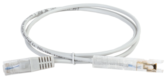 1Патч-корды патч-корд 110-rj45 1 пара, кат.5е, 1м, серый | pc01-11045-1p1m | itk выгодная цена
