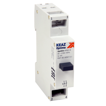 1Кнопки, светосигнальные лампы и кнопочные посты кнопка управления модульная optidin km63-a-11-ухл3 | 138898 | кэаз выгодная цена