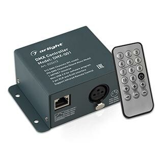 1Ленты светодиодные контроллер dmx-q01 (usb, 256 каналов, пду 18кн) | 022413 | arlight выгодная цена