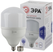 Лампы (источники света) лампа светодиодная промышленная led power t160-65w-6500-e27/40 (диод, колок, 65 вт, хол, e27/e40) (12/144) | б0049585 | эра выгодная цена