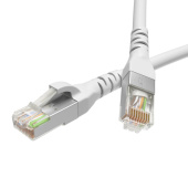 Патч-корды патч-корд экранированный cat5e f/utp 4х2, lszh, белый, 7.0м | rn5efu4570wh | dkc выгодная цена