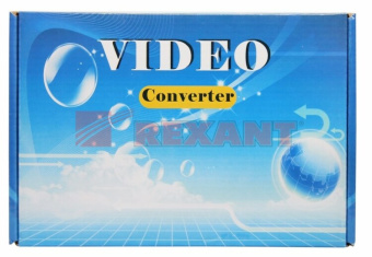 1Разъемы, переходники, делители TV конвертер bnc + s-video на vga | 17-6910 | rexant выгодная цена