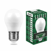 Лампы (источники света) лампа светодиодная sbg4507 7w 6400k 230v e27 g45 | 55124 | saffit выгодная цена