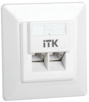 1Розетки, адаптеры и модули Keystone внутренняя инф. розетка rj45 кат. 5е ftp 2 порта | cs2-1c5ef-2-1 | itk выгодная цена