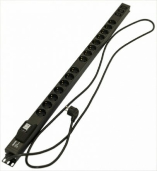 1Шкафы и стойки телекоммуникационные 19 she-15sh-3iec-b-2.5eu блок розеток, вертикальный, 15 розеток schuko, 3 розетки iec320 c13, автоматический выкл,1040x44.4x44.4мм | 396991 | hyperline выгодная цена