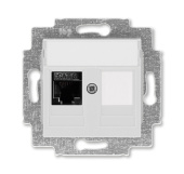 Розетки, выключатели, звонки электрические abb levit серый розетка комп. rj45 категория 6 и заглушка | 5014h-a61017 16w | 2chh296117a6016 | abb выгодная цена