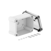 Коробки распределительные распределительная коробка x10c, ip 67, 191х151х126 мм, сплошная стенка, с прозрачной крышкой | 2005536 | obo bettermann выгодная цена